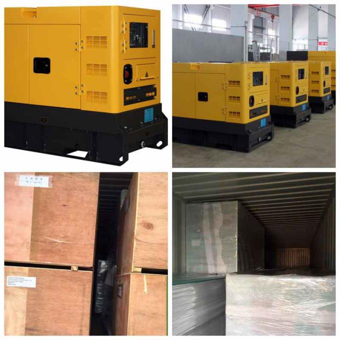 125Kva 3 περιστρεφόμενο Exciter εναλλασσόμενου ρεύματος υποστήριξης συνόλου γεννητριών diesel ηλεκτρικής δύναμης φάσης