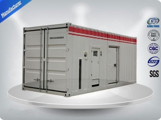 Με Cummins KTA50-G3 ISO Standard 40FT Containerized 1000kw ντίζελ γεννήτρια 1250kva container generator προμηθευτής