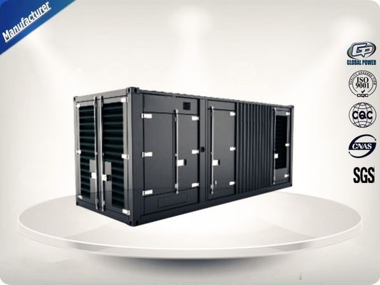 2250-2500 kw/kva MTU Συσκευή γεννήτριας εμπορευματοκιβωτίου Ηχομόνωση με ηλεκτρικό συνεχές 24V προμηθευτής